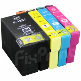 Cartridge Tinta Xantri EP 188 T188 T1881 Black, Tinta Printer EP WF7711 WF7611 WF7211 WF7111 WF7620 WF7610 WF7110 WF3640 WF3620 Chip