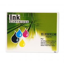 Cartridge Xantri HPC 920XL Magenta Chip, Printer HPC Officejet 6000 6500 6500A 7000 7500 7500A Chip