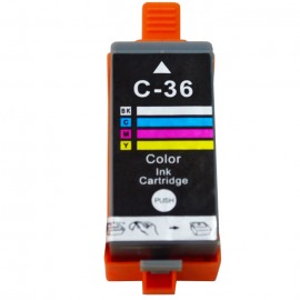 Cartridge Xantri Can CLI36 CLI 36 CLI36 CCLI36 CL36 CL 36 TriColor, Refill Printer Can PIXMA TR150 iP100 iP110 Chip