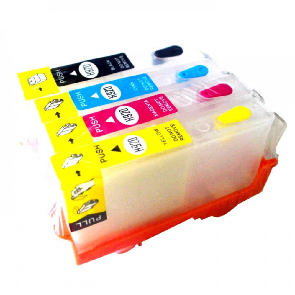 Cartridge Refillable HPC 920 Plus Reset Chip Refillable HPC Officejet 7500 7000 6500 6000