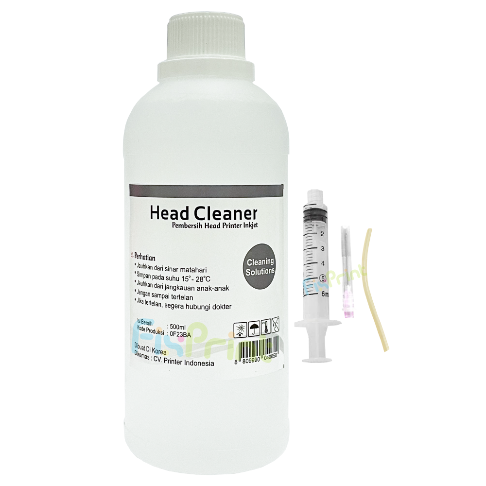 Head Cleaner Premium 500ml Cairan Pembersih Cartridge Printer EP Can Bro HPC