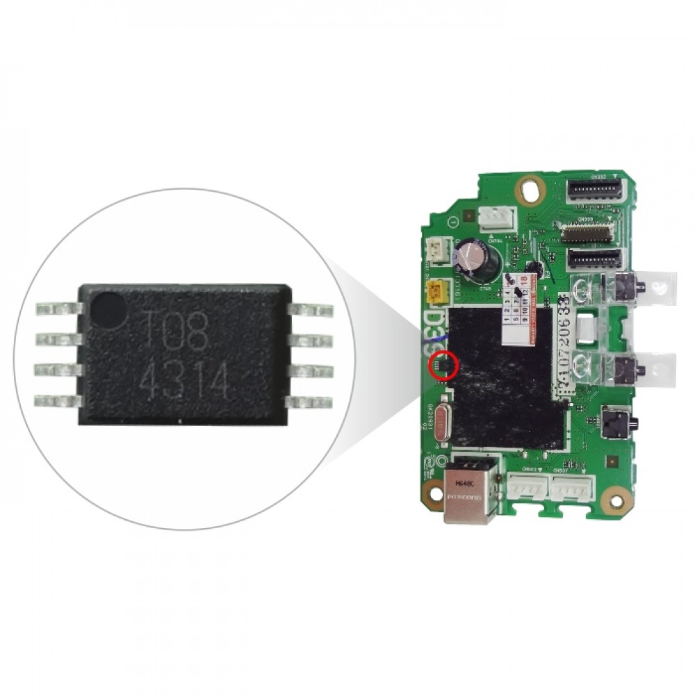 IC Eprom IP2770 T08 ( Model), IC Reset ip 2770 ( Model), IC Counter Can 2770, IC T08