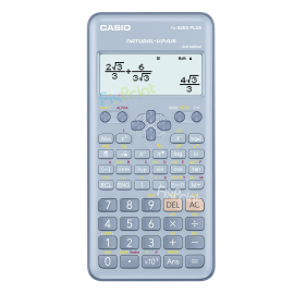 Kalkulator Casio fx-82ES PLUS-2 Blue, Calculator Scientific Kalkulator Ilmiah Standar FX-82ES PLUS-2 Blue Original