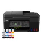 BUNDLING Printer Canon PIXMA InkTank Efficient G4770 (All In One - Wifi - Fax - Lan) New, Printer Canon InkTank G4770 New Plus Tinta Compatible