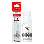 Tinta Canon Original GI-71S Small GI71S PGBK GI 71s Pigment Black 70ml, Refill Printer PIXMA G1020 G2020 G3020 G3060 G2770 G3770 G4770 G1730 G1737 G2730 G3730