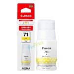 Tinta Canon Original GI-71S Small GI71S GI 71s Dye Base Yellow 40ml, Refill Printer PIXMA G1020 G2020 G3020 G3060 G2770 G3770 G4770 G1730 G1737 G2730 G3730