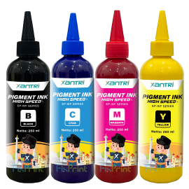 Tinta Xantri Pigment Yellow 250ml High Speed Printer EP Workforce WF-C5390 WF-C5890 WF-C5290 WF-C5790