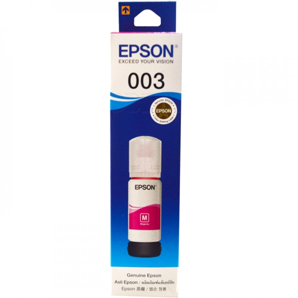 Tinta Refill Epson Original Ori 003 Magenta 65ml, Tinta Refill Printer Epson L1110 L3110 L3150 L5190